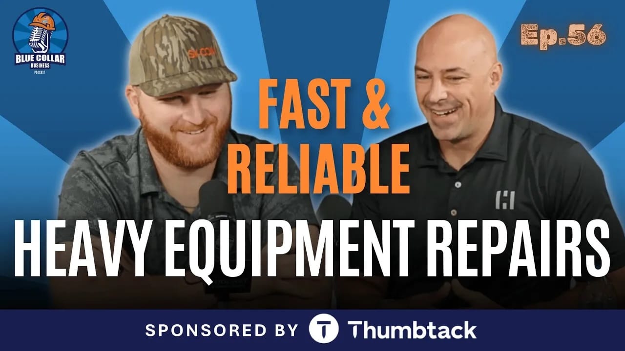 Ep. 56 - Get Heavy Machines Repaired Without Dealer Delays